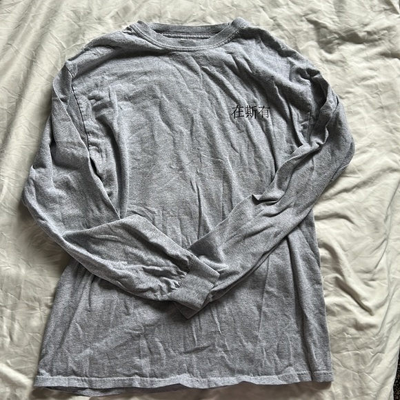 Gray Long Sleeve Top - Picture 2 of 4